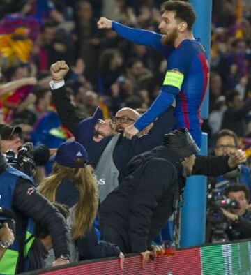 Los Jugadores celebran el épico pase a cuartos.