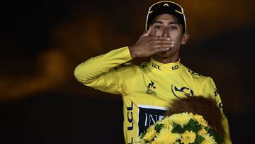 El día después del campeón del Tour de Francia, Egan Bernal