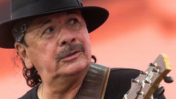 Who is Carlos Santana’s wife?