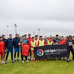 Los Mariners visitaron al plantel del Sporting en Mareo