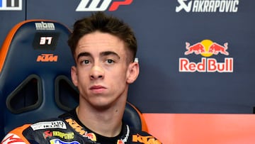 Pedro Acosta en su estreno con KTM en MotoGP.
