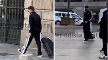 La llegada de Rufián al Congreso en chándal que ya es viral