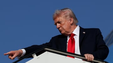 Luego de que María Corina Machado, líder opositora venezolana, ganara el Premio Nobel de la Paz y no Donald Trump, los estadounidenses opinan. REUTERS/Evelyn Hockstein