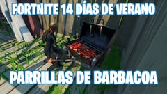 Parrillas en Fortnite: ¿dónde están? - Desafío 14 días de verano