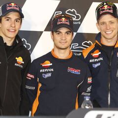 ¿Márquez o Stoner? Los dos son igual de cracks para Pedrosa