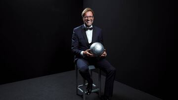El alemán Klopp fue elegido el mejor entrenador tras ganar la Champions con el Liverpool el pasado septiembre en 'The Best'