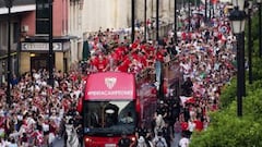 Best images of Sevilla's Europa League victory parade