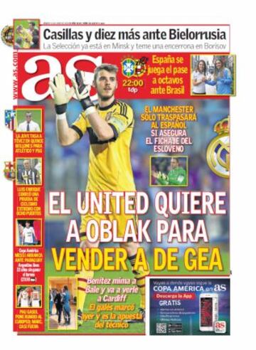 Las portadas de AS de junio