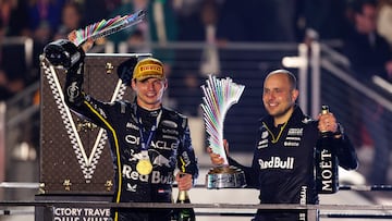 Verstappen acecha a Norris y Piastri tras descalificación en Las Vegas