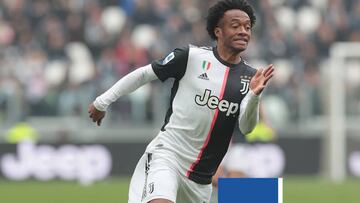 Cuadrado, entre los indiscutibles de la Juventus de Sarri