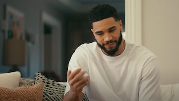 Jayson Tatum and the original way to monetize the birth of a child: “What keeps you going?”