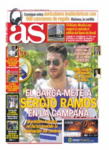 Las portadas de AS de junio