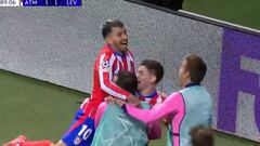 Locura en el Metropolitano en el 90′ con Julián Alvarez: qué golazo cuando más quemaba