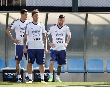 Barcelona 01Junio 2018, España
Previa al Mundial 2018
Entrenamiento de la seleccion Argentina Ciudad Deportiva Joan Gamper, Barcelona.
Foto Ortiz Gustavo