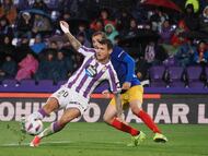 VALLADOLID. 22/10/23. PHOTOGENIC. REAL VALLADOLID ANDORRA. GOL DE JURIC