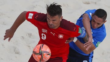 Terminó el sueño de La Selecta, que no pudo mantener la ventaja ante Suiza y se despidió del Mundial de Fútbol Playa celebrado en Rusia.