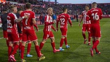 Girona, gol de Samu Saiz.