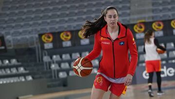 13/11/19 BASKET BALONCESTO FEMENINO 
 SELECCION ESPA&Ntilde;OLA ESPA&Ntilde;A 
 MAITE CAZORLA 
 FOTO FEB
 FOTO ENVIADA RAQUEL.SANTOS.                               