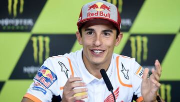 Marc Márquez en Brno.