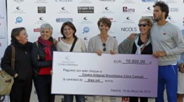 Los VIPS del deporte se unen contra el c¨¢ncer de mama
