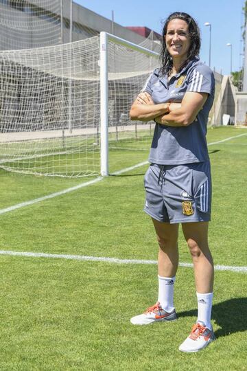 Silvia Meseguer, jugadora de la Selección.