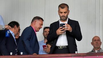 Partido de Primera RFEF Footters de fútbol España de la jornada 36 entre Albacete-Nástic de Tarragona disputado el 15/05/2022 en el Carlos Belmonte