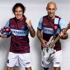 Pellegrini y West Ham crean nueva camiseta con Iron Maiden