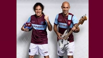 Pellegrini y West Ham crean nueva camiseta con Iron Maiden