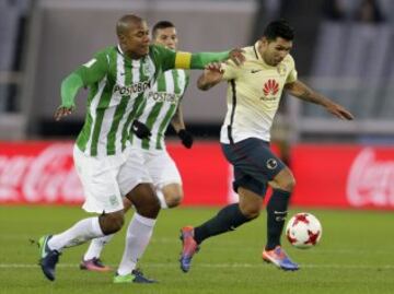 Nacional venció a América de México en penales y se quedó con el tercer lugar del  Mundial de Clubes 2016. El partido terminó 2-2 en el tiempo reglamentario.