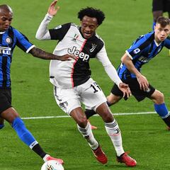 Juve recupera el liderato con un Cuadrado activo ante Inter