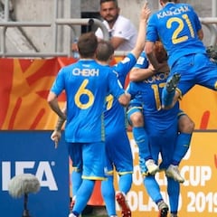 Lunin jugará el sábado la final del Mundial Sub-20 con Ucrania