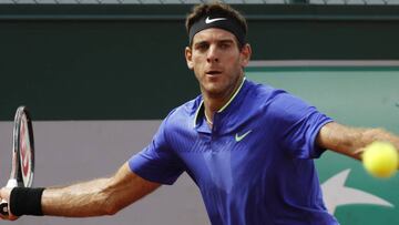 Debut arrollador de Del Potro