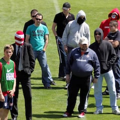 Racionero, el ultra detenido, ya estuvo relacionado en el 'caso Zabaleta' y en prisión por robo