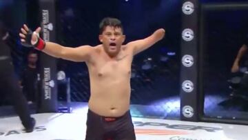 El luchador sorprendió al mundo al derrotar a Esterferson Da Silva en el primer round en Shooto Brasil 127.