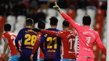 El Lugo naufraga ante un Barcelona B que fue superior