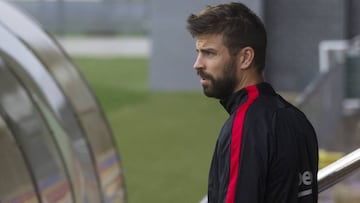 Piqué ya está en Madrid para jugar contra el Leganés
