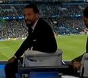 Esto es la Tv inglesa: miren y escuchen a Ferdinand con el Panenka de Benzema