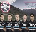 Sky desvela su 9 para el Giro; Landa líder, con Nieve y López
