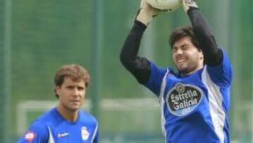 <b>DEBUT. </b>Germán Lux jugará hoy su primer partido con el Depor.