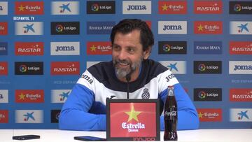 Quique Sánchez Flores: "El Atleti es de los más duros de Europa"
