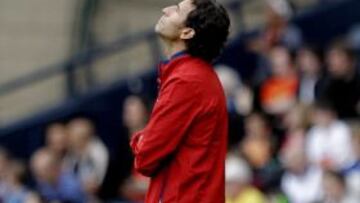 Milla, durante el encuentro frente a Japón.