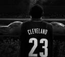 El cartel gigante de LeBron que lucirá en Cleveland