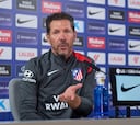Simeone: “Es una linda oportunidad para que los chicos demuestren las razones por las que están en el Atlético”