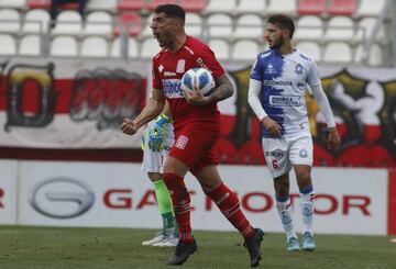 El desglose de los goles de Federico Castro en Curicó Unido por Primera División: 10 en 2020 y seis en 2022 (Crédito: Photosport).