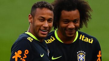 Marcelo: "I'd love to play with Neymar at Real Madrid"