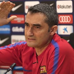 Valverde: "Es mentira decir que no se notará la salida de Iniesta"