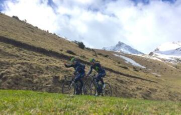 Nairo Quintana y su entrenamiento en los Pirineos