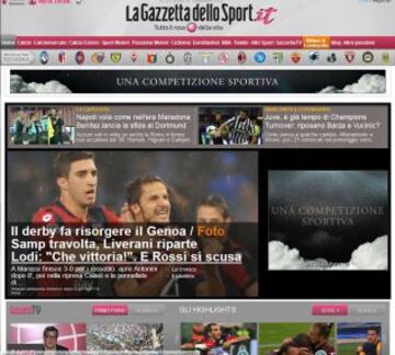 Portadas de la prensa extranjera