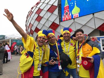 Los aficionados de la Selección no paran de soñar en Rusia. Mucha alegría e ilusión en la previa del partido contra Inglaterra, por los octavos de final del Mundial.