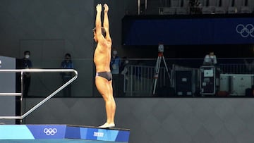 Sebastián Villa queda eliminado en semifinales de plataforma 10m